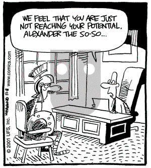 Reality Check on Thursday November 8, 2001 Comic Strip