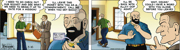 Alley Oop on Wednesday March 16, 2011 Comic Strip