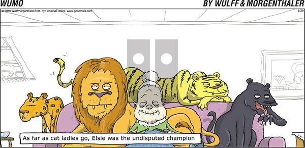 WuMo on Sunday May 29, 2016 Comic Strip