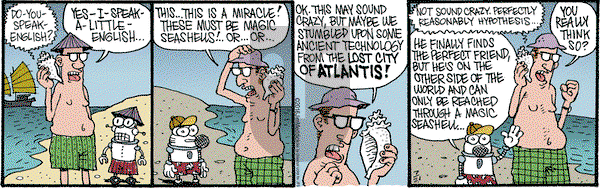 Monty on Thursday July 21, 2016 Comic Strip