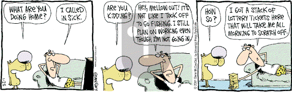 The Duplex on Thursday January 25, 2001 Comic Strip