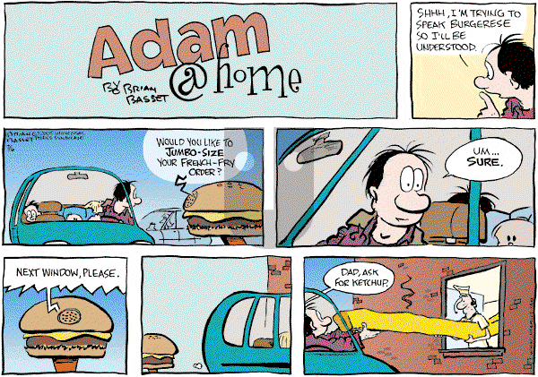 Adam@Home on Sunday March 6, 2005 Comic Strip