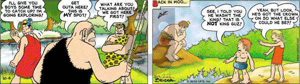 Alley Oop on Wednesday October 6, 2010 Comic Strip