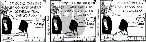 The Born Loser on Saturday March 29, 2008 Comic Strip