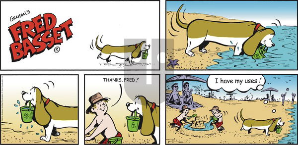 Fred Basset on Sunday September 12, 2021 Comic Strip