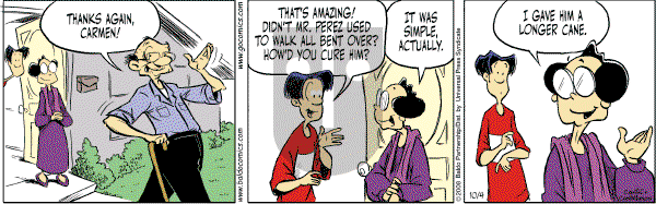 Baldo on Saturday October 4, 2008 Comic Strip