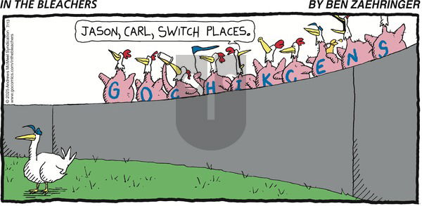 In the Bleachers on 2025-07-13 Comic Strip