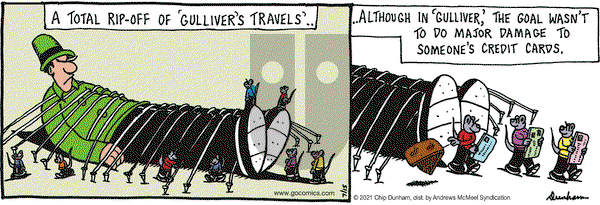 Overboard on Thursday July 15, 2021 Comic Strip
