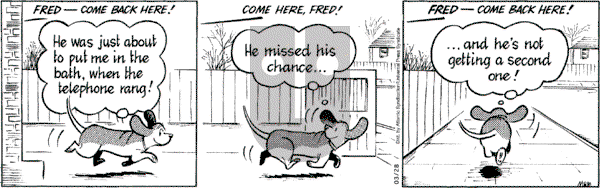 Fred Basset on Tuesday March 28, 2006 Comic Strip
