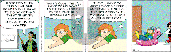 Nancy - Friday January 17, 2025 Comic Strip