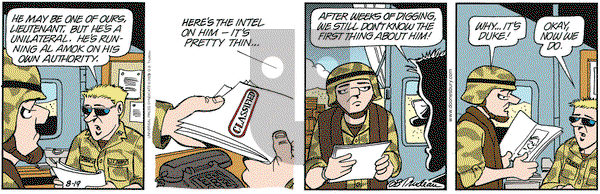 Doonesbury on Tuesday August 19, 2003 Comic Strip