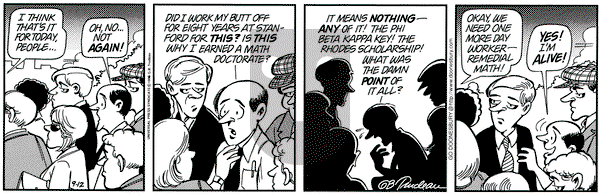 Doonesbury on Thursday September 12, 1996 Comic Strip
