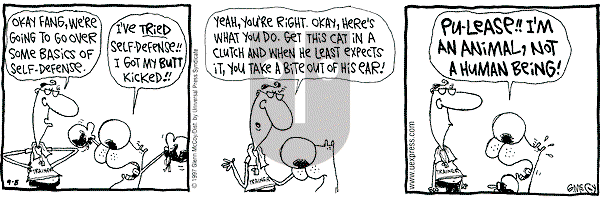 The Duplex on Monday September 8, 1997 Comic Strip