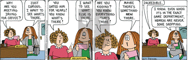 Cathy Classics on Tuesday August 30, 2011 Comic Strip