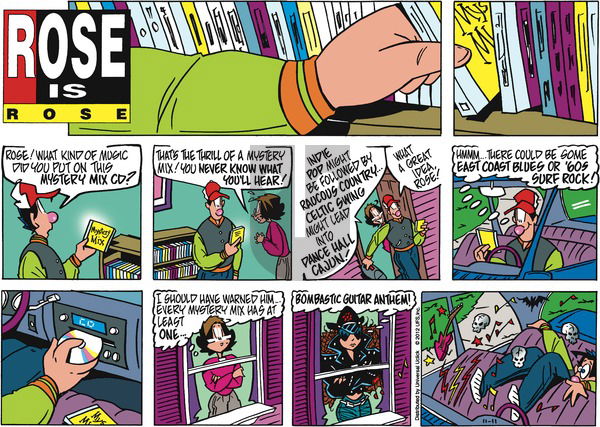 Rose is Rose on Sunday November 11, 2012 Comic Strip