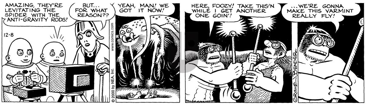 Alley Oop - Friday December 8, 2000 Comic Strip