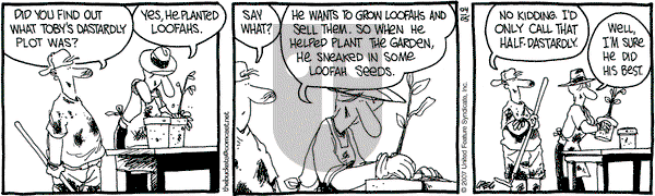 The Buckets on Thursday April 5, 2007 Comic Strip