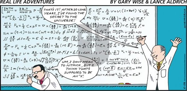 Real Life Adventures on Sunday May 28, 2017 Comic Strip
