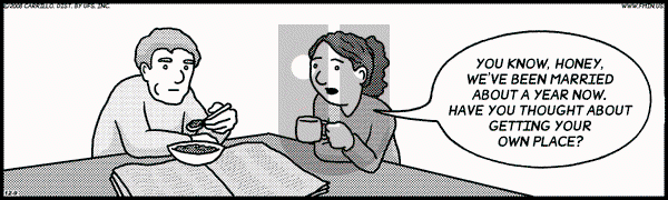 F Minus on Tuesday December 9, 2008 Comic Strip
