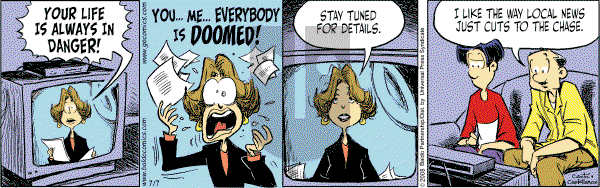 Baldo on Monday July 7, 2008 Comic Strip