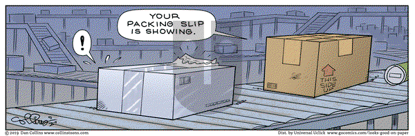 Looks Good on Paper - Monday September 27, 2021 Comic Strip