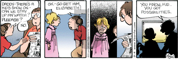 For Better or For Worse - Saturday September 4, 2010 Comic Strip