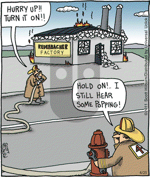 The Argyle Sweater on Monday April 25, 2011 Comic Strip