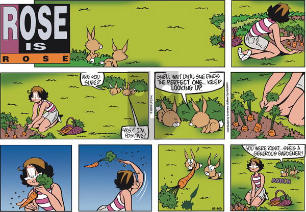 Rose is Rose on Sunday August 18, 2019 Comic Strip