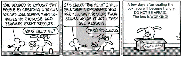 Pearls Before Swine on Monday November 18, 2002 Comic Strip