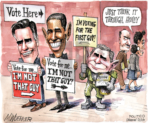 Matt Wuerker - Tuesday November 6, 2012 Comic Strip