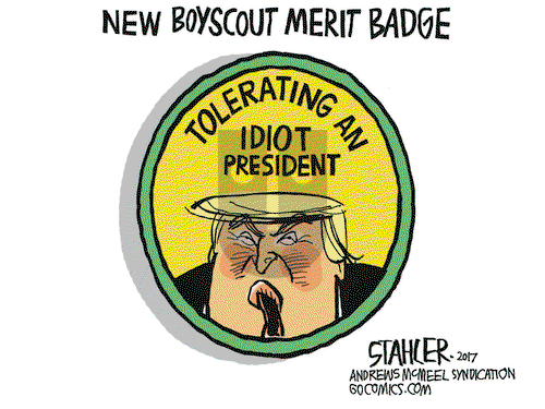 Jeff Stahler on Wednesday July 26, 2017 Comic Strip