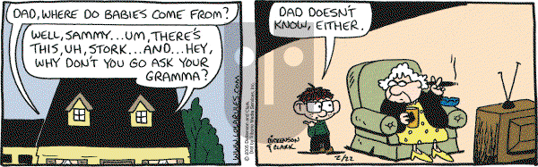 Lola on Tuesday February 22, 2005 Comic Strip