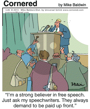 Cornered on Tuesday May 26, 2015 Comic Strip