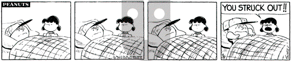 Peanuts on Saturday August 18, 1956 Comic Strip