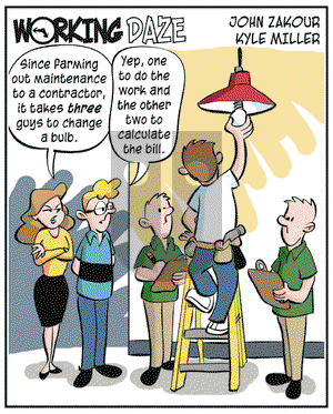 Working Daze on Friday July 28, 2006 Comic Strip