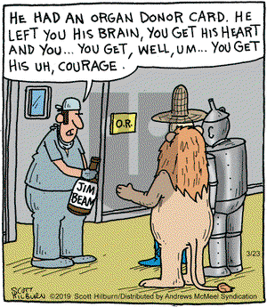 The Argyle Sweater on Saturday March 23, 2019 Comic Strip