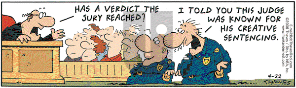 Frank and Ernest on Saturday April 22, 2006 Comic Strip