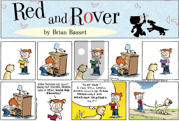 Red and Rover on Sunday October 10, 2004 Comic Strip