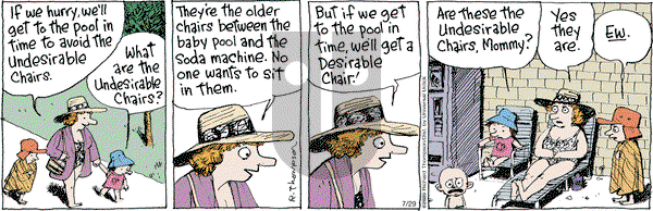 Cul de Sac on Tuesday July 29, 2014 Comic Strip