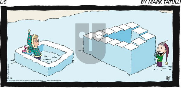 Lio on Sunday January 12, 2020 Comic Strip