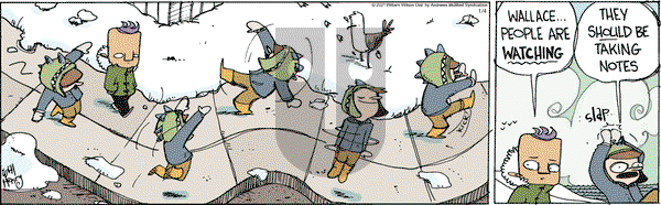 Wallace the Brave on Monday January 4, 2021 Comic Strip