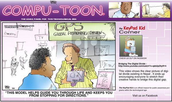 Compu-toon on Sunday January 6, 2013 Comic Strip