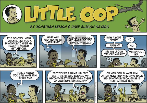 Alley Oop on Sunday July 14, 2019 Comic Strip