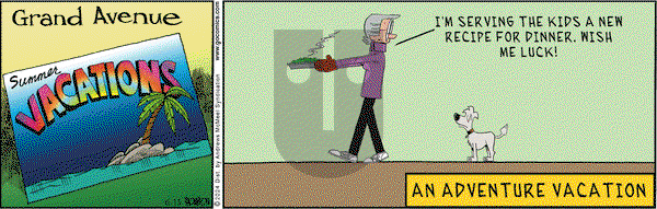Grand Avenue - Saturday June 15, 2024 Comic Strip