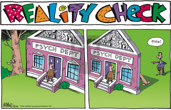 Reality Check on Sunday August 19, 2018 Comic Strip