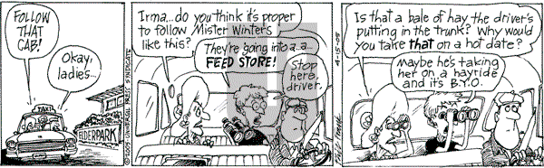 The Elderberries on Friday April 15, 2005 Comic Strip