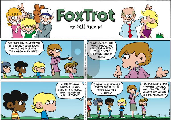 FoxTrot on Sunday May 12, 2013 Comic Strip