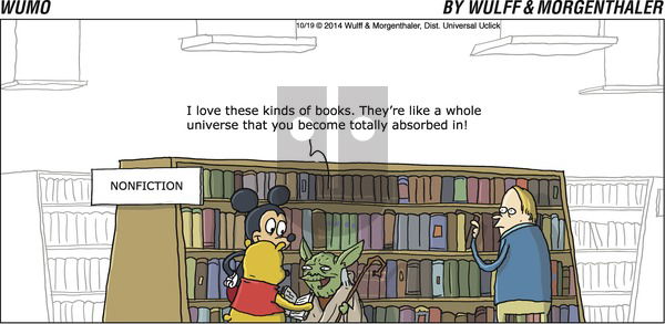 WuMo - Sunday October 19, 2014 Comic Strip