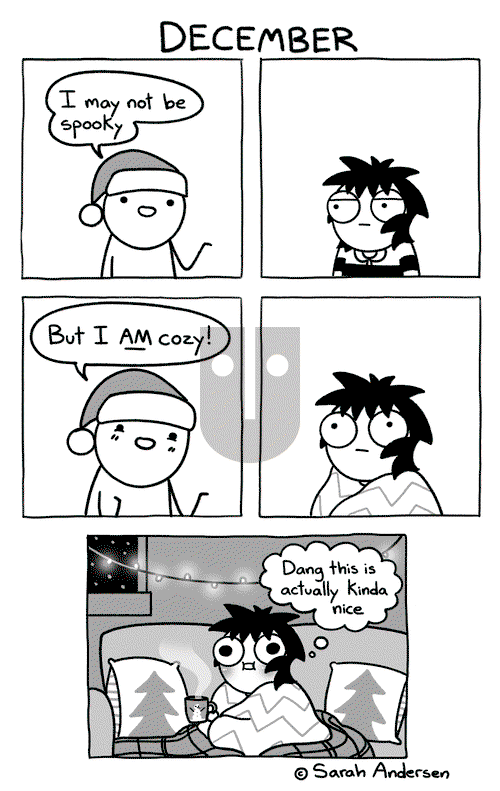 Sarah's Scribbles on Saturday December 9, 2023 Comic Strip