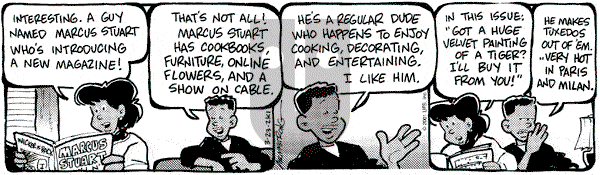 JumpStart on Friday March 23, 2001 Comic Strip